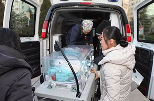 会同县妇婴监护型护送